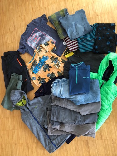 Großes bekleidungspaket - großes,