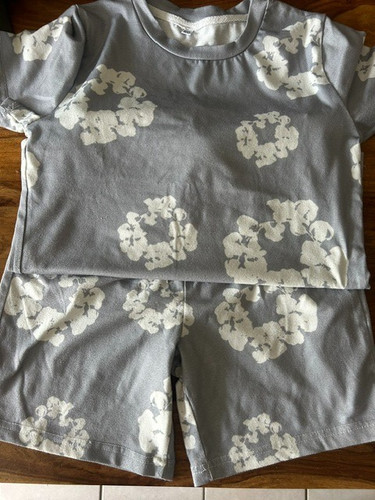 Shirt short grau - +,