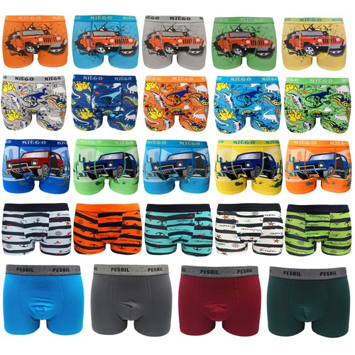 12pack jungen boxershorts - 6-12pack,