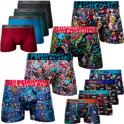 8er set kinder boxershorts - set,