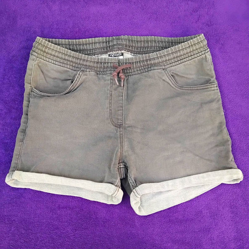 Damen shorts grau elastischer - shorts,