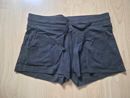 Schwarze kurze stoffhose - schwarze,