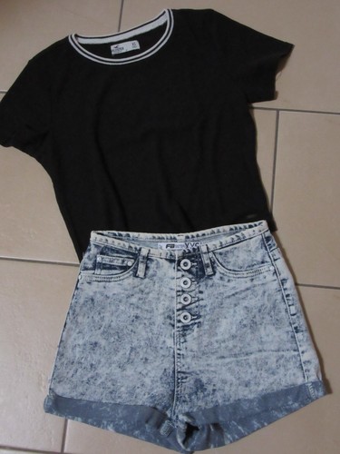 Fbsister jeansshorts - jeansshorts, +