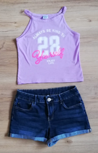 Jeans shorts größe 164 - -, shorts,